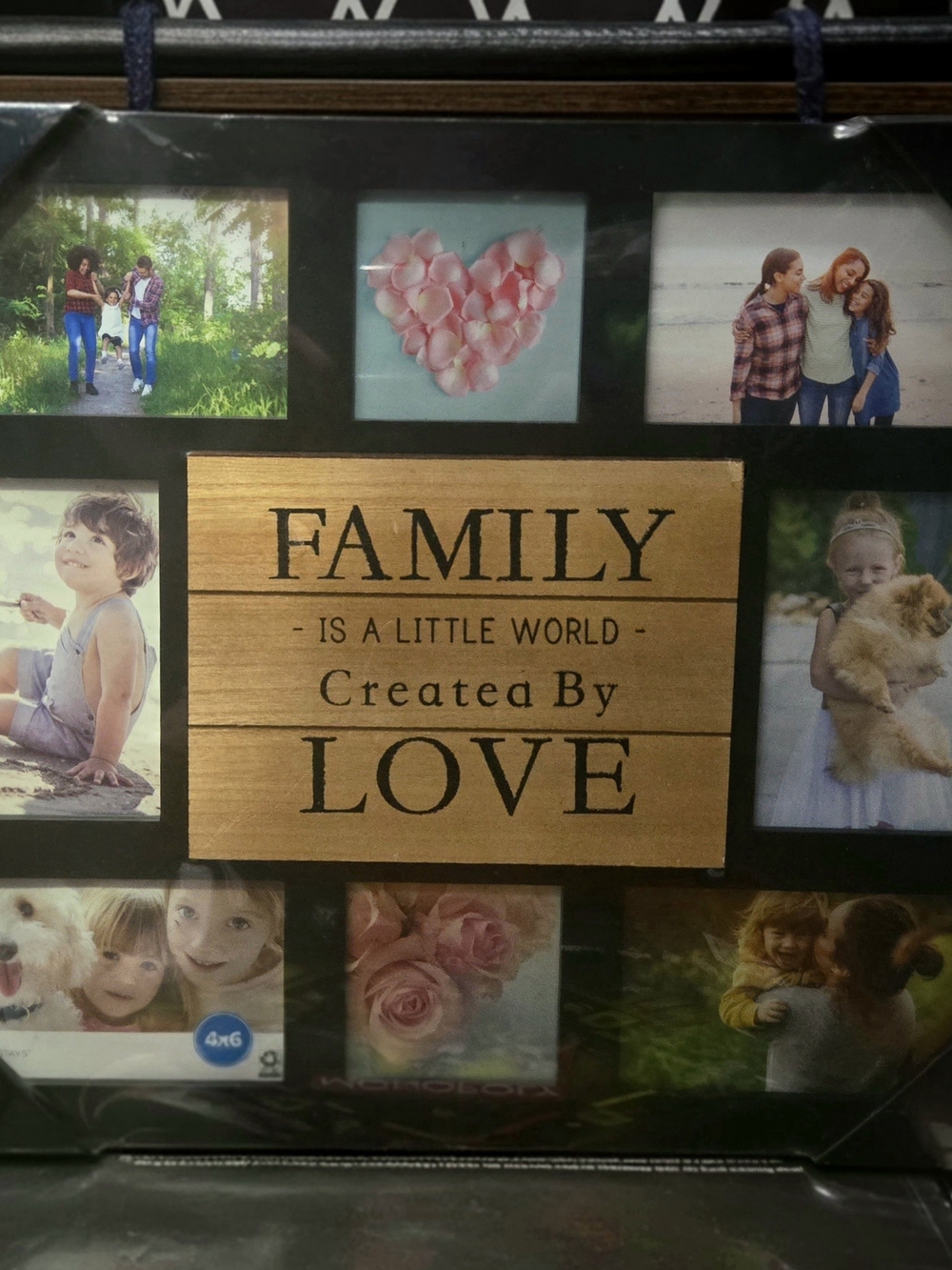 Mainstays - 8 Photo Collage Wall Photo Frame